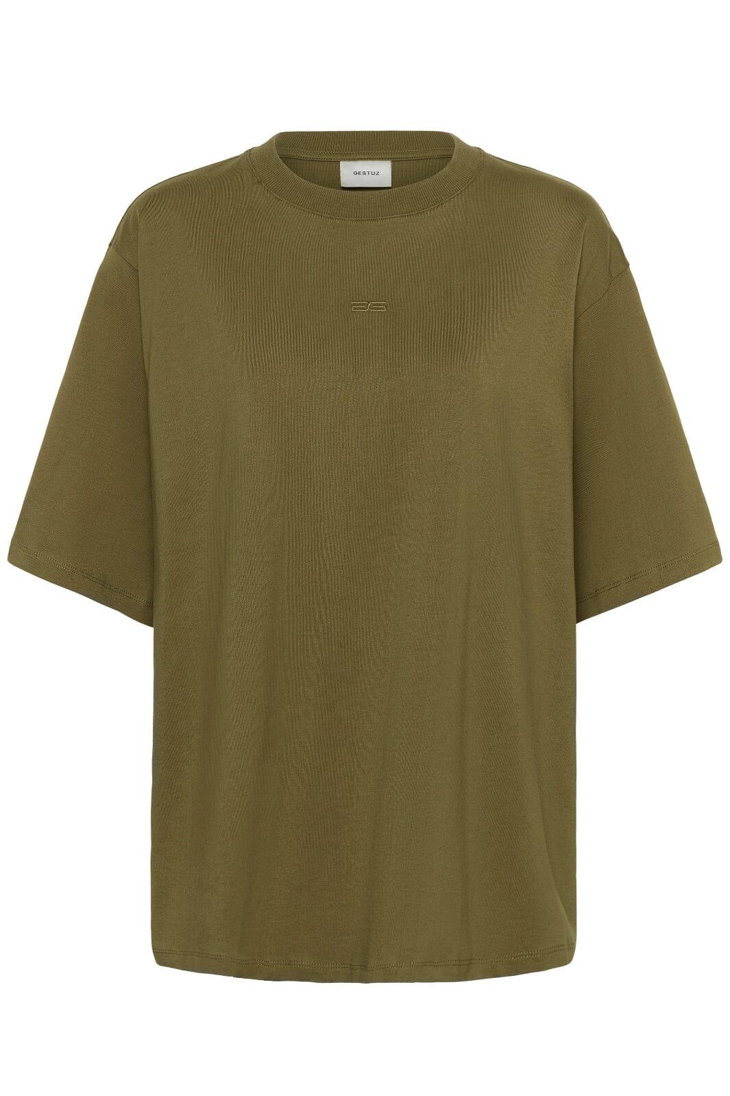 Gestuz - Gztimune Tee 10911405 - 190622 - Military Olive T-shirts 