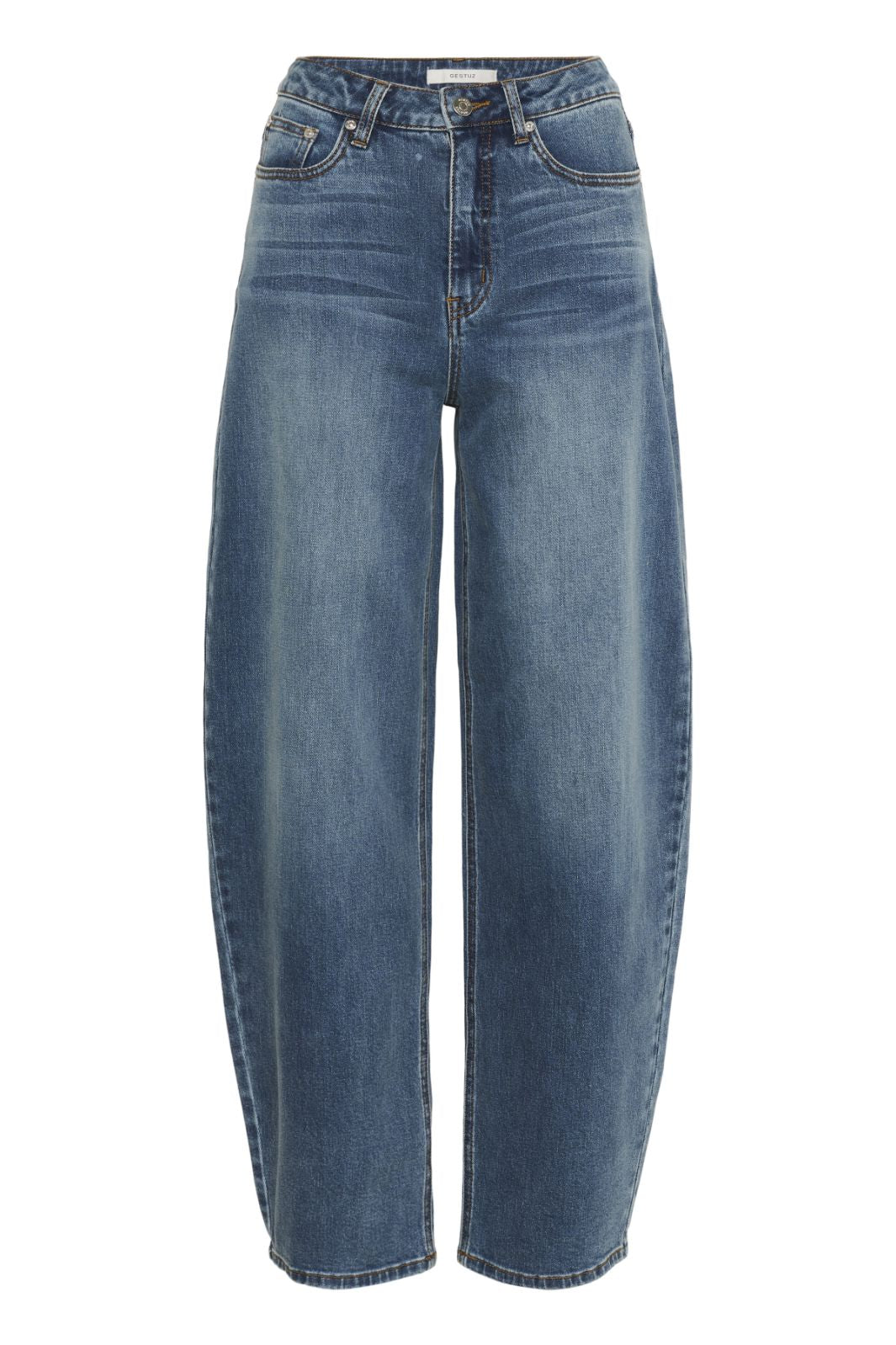 Gestuz - Gzviva Baggy Jeans 10910574 - 108303 - Vintage Blue Denim Jeans 