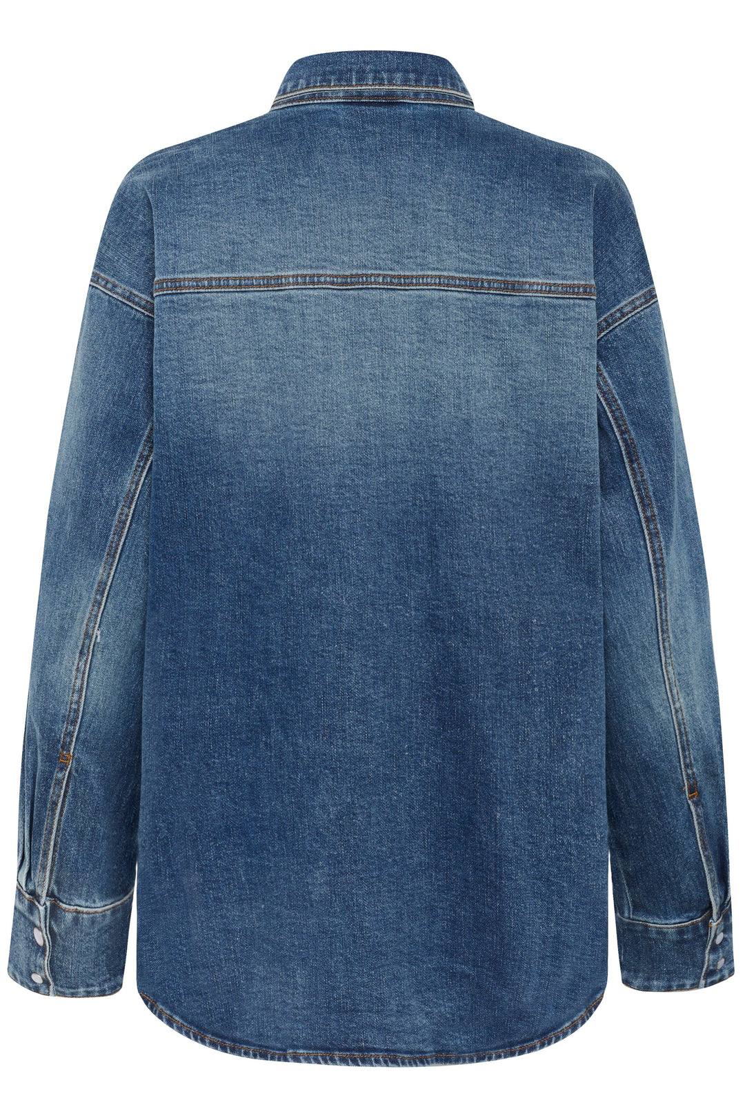 Gestuz - Gzviva Oz Shirt 10910575 - 108303 - Vintage Blue Denim Skjorter 