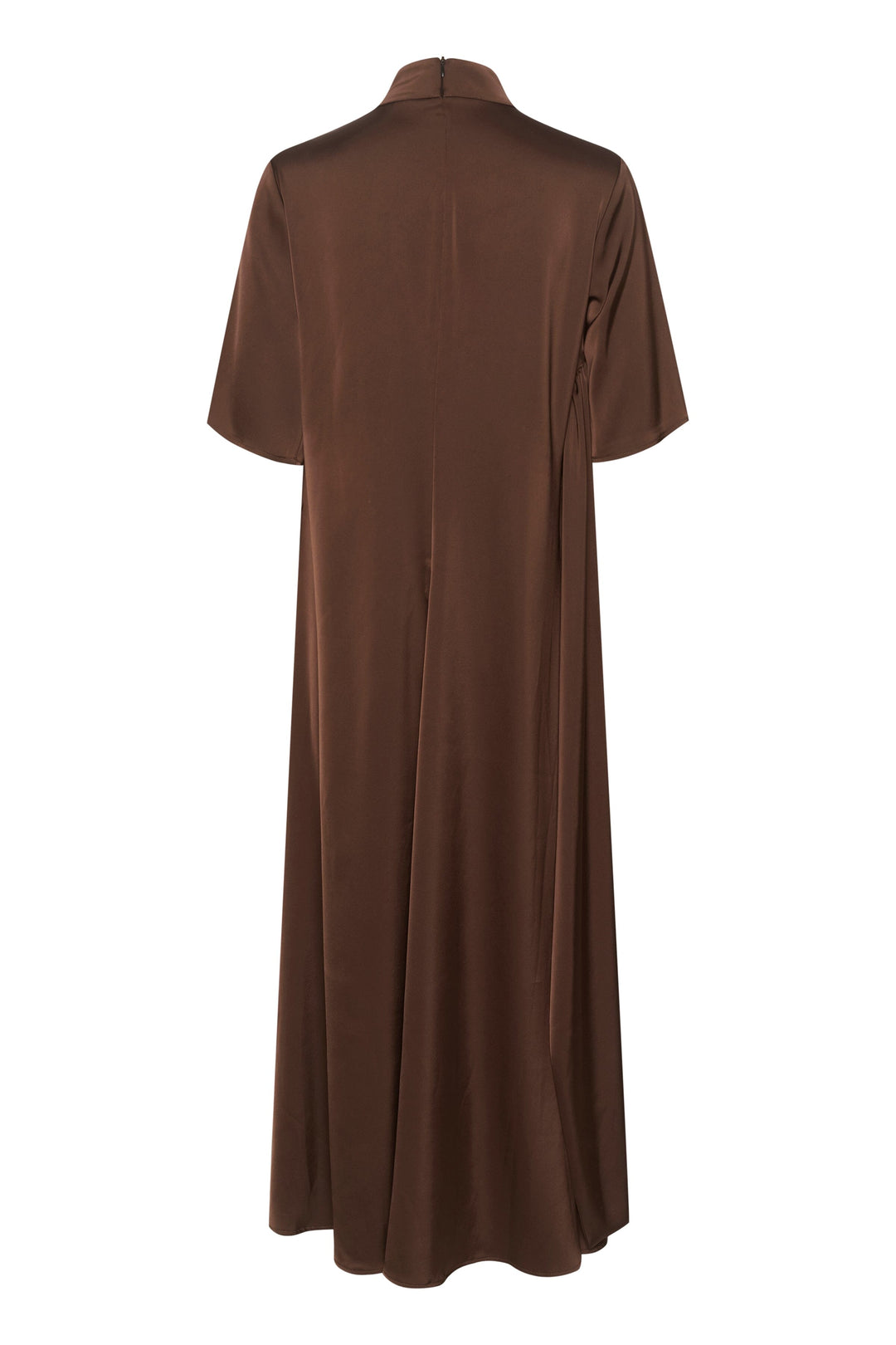 Gestuz - HarperGZ knot long dress - Dark brown Kjoler 