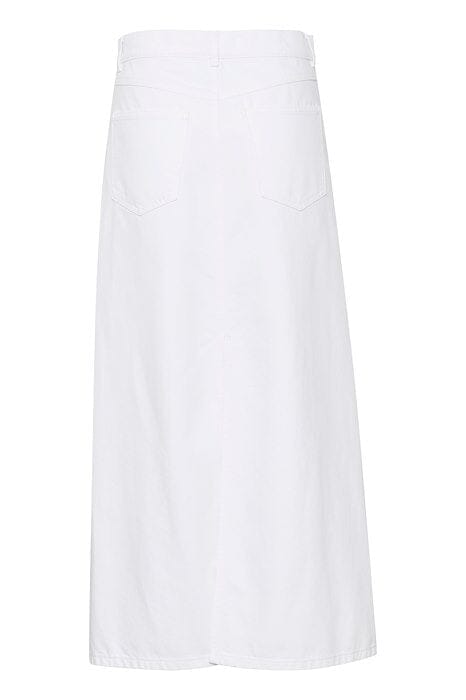 Gestuz - MilyGZ HW long skirt - White wash