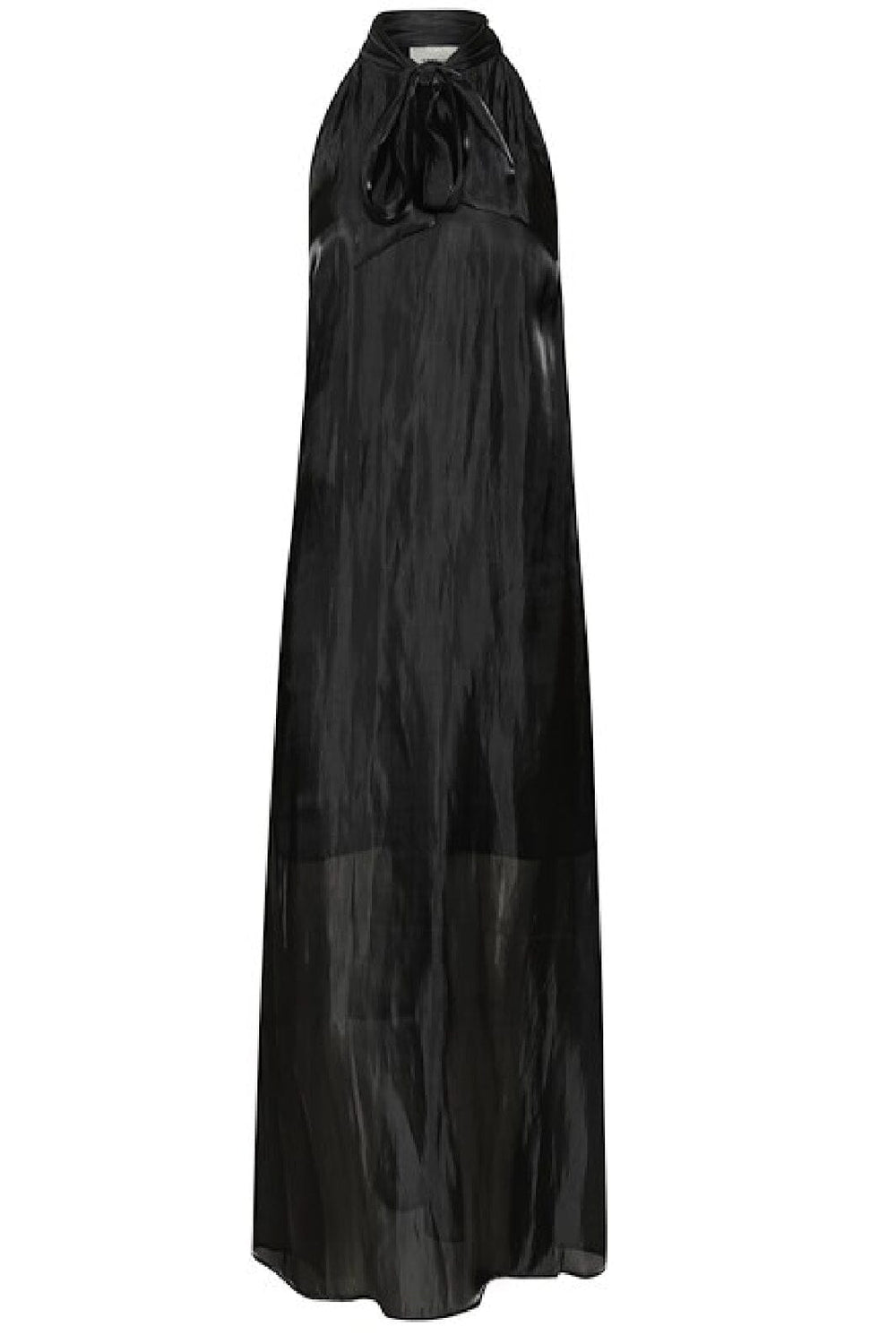 Gestuz - YaliaGZ long dress - Black Kjoler 
