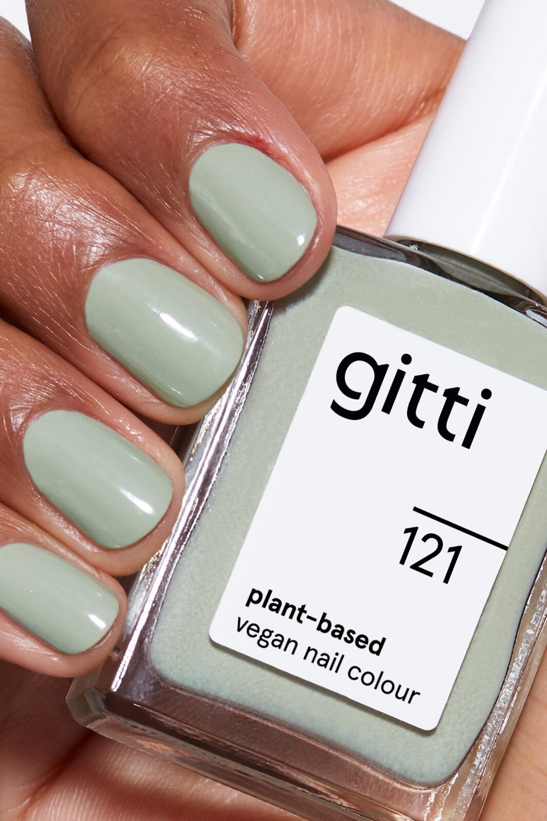 Gitti - Nail Polish 121 - Sage Green Neglelak 
