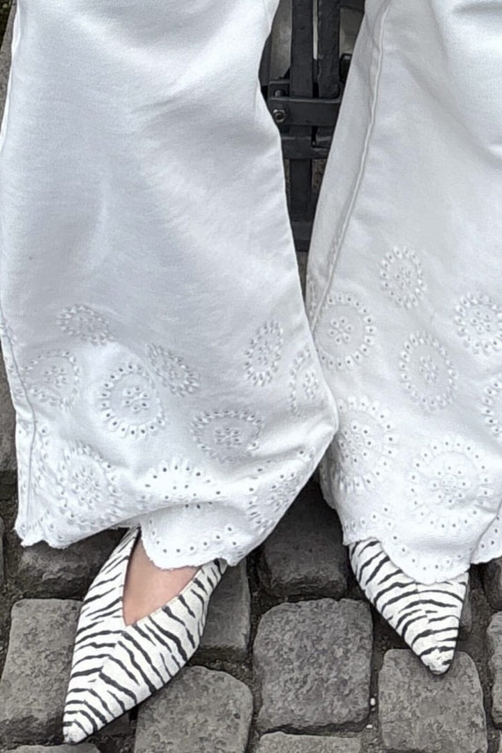 Global Funk - Amarillo Scallop-G - 800 White Jeans 