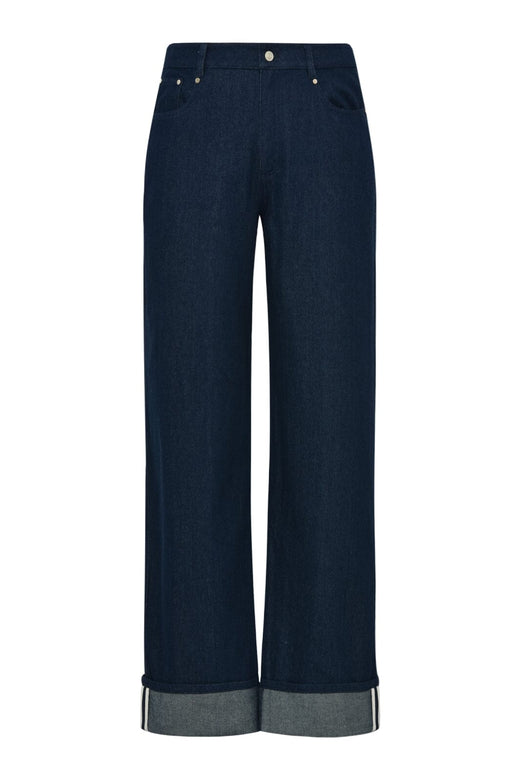 Global Funk - Cadian Fo-G - 916 Dark Unwashed Denim Skjorter 