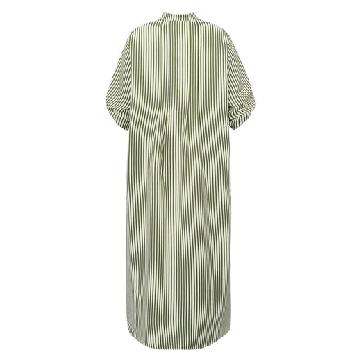 Gossia - Alexago Jo Shirt Dress G1989 - Creme Army Stripes Kjoler 