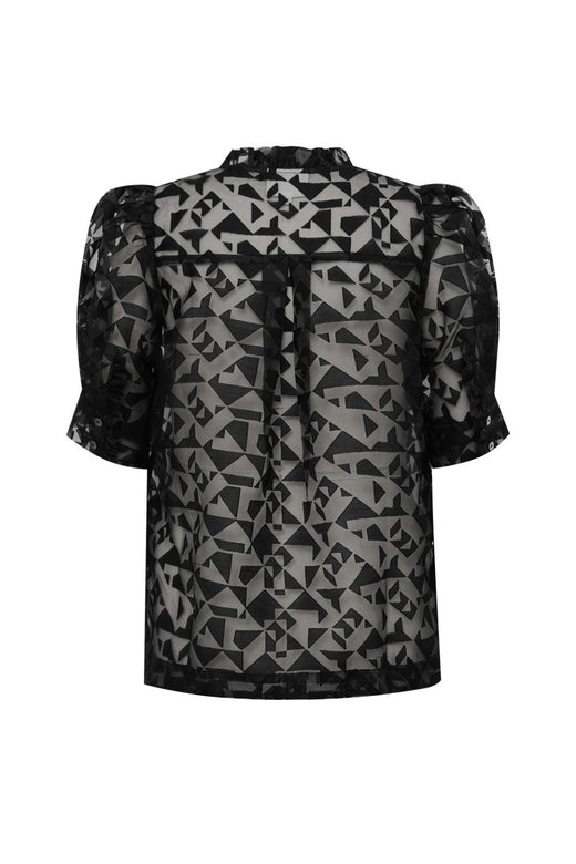 Gossia - Amargo Ink Blouse G3151 - Black Bluser 