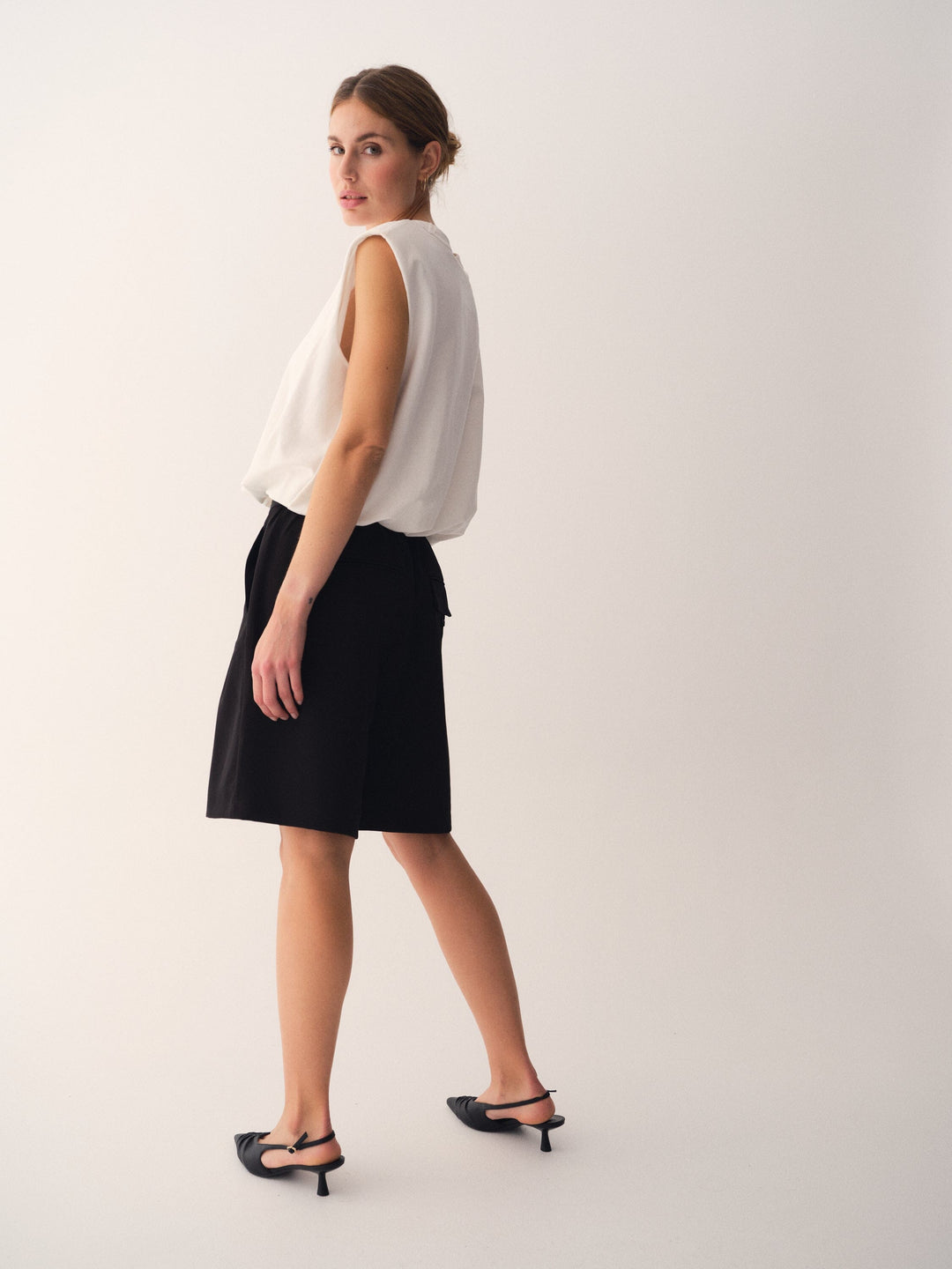 Gossia - Anisago Tee G2705 - Off-White Toppe 