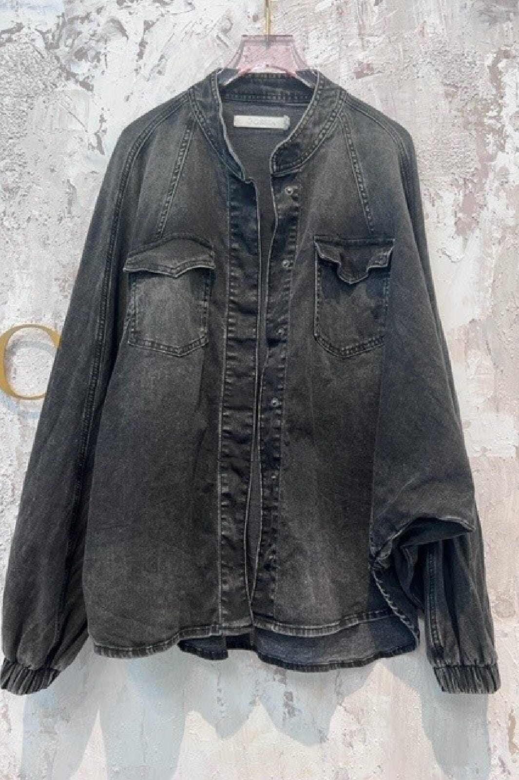 Gossia - Basmago Millie Shirt - Black Jean Skjorter 