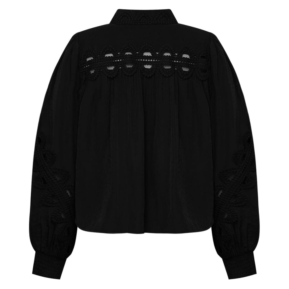 Gossia - Cessiago Blouse G2847 - Black Bluser 