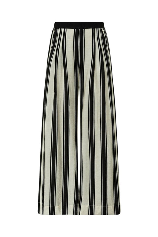 Gossia - Cloego Atalie Jo Pants G2928 - Sand Black Stripes