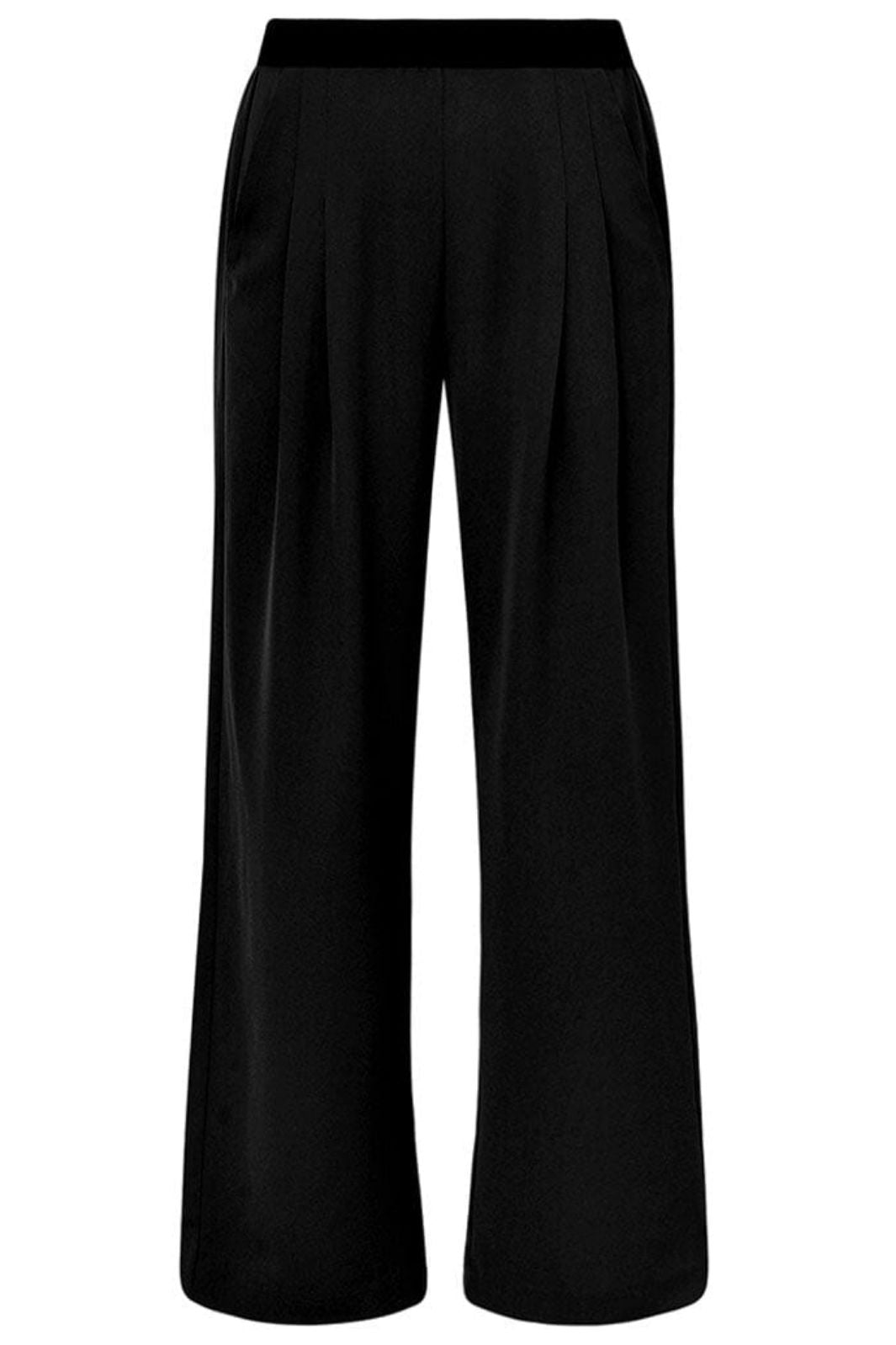 Gossia - Cloego Atalie Pants G2639 - Black Bukser 