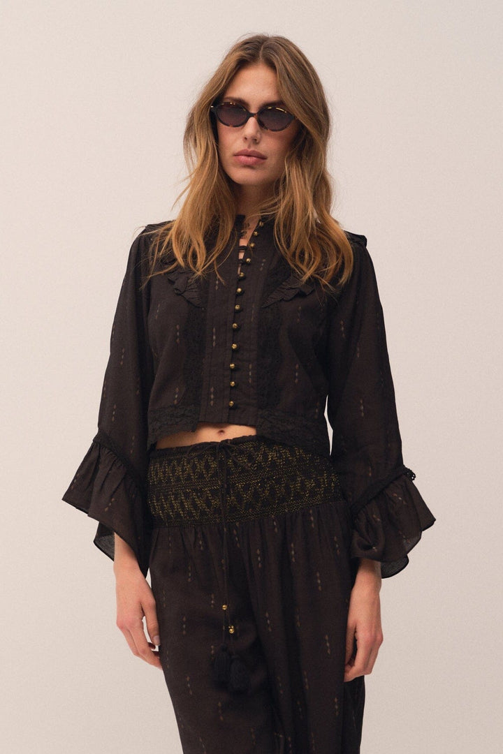 Gossia - Corinngo Jacket G2884 - Black Mix Jakker 