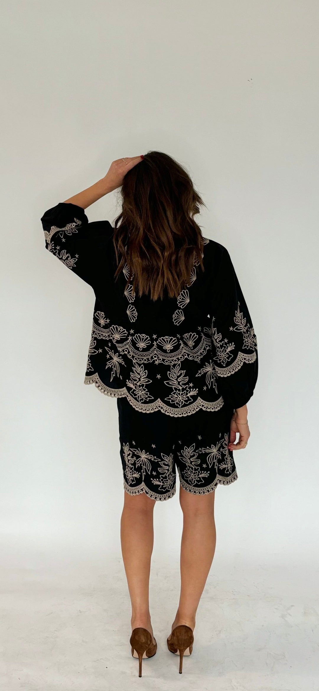 Gossia - Diktego Shorts G2436 - Black/Sand Shorts 