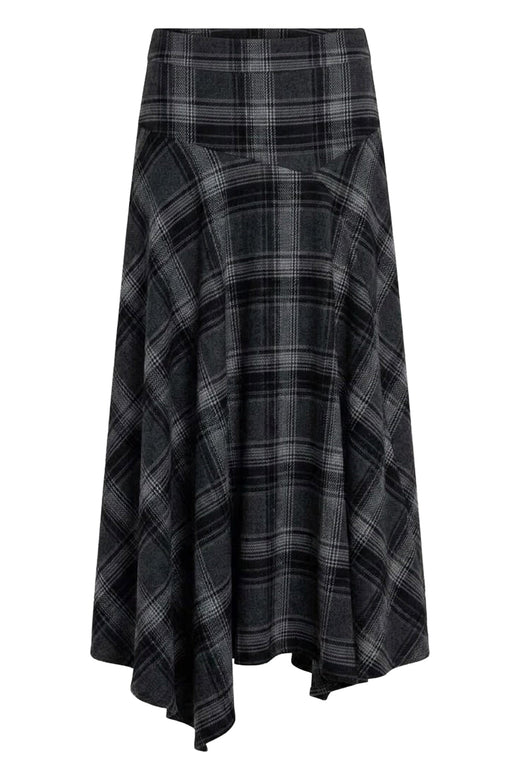 Gossia - Fleurgo Skirt G3103 - Black Checks Nederdele 