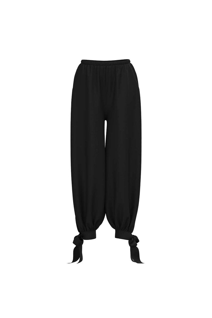 Gossia - Jealigo Balloon Pants G2881 - Black Solid