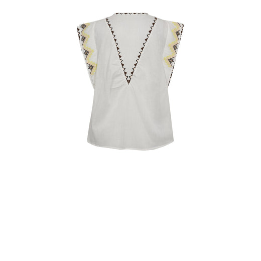 Gossia - Livgo Blouse G2779 - Off-White Bluser 