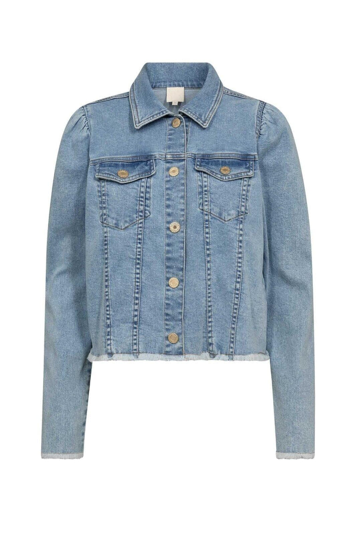 Gossia - Louisego Jo Jacket G2785 - Light Blue Denim Jakker 