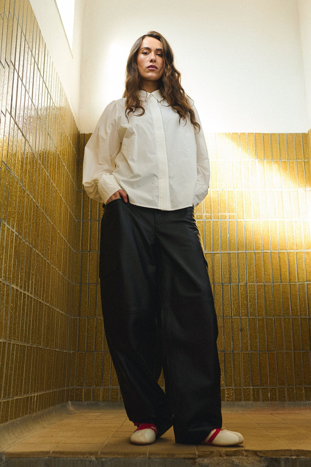 Gossia - Mechelago Pant G3172 - Black Bukser 
