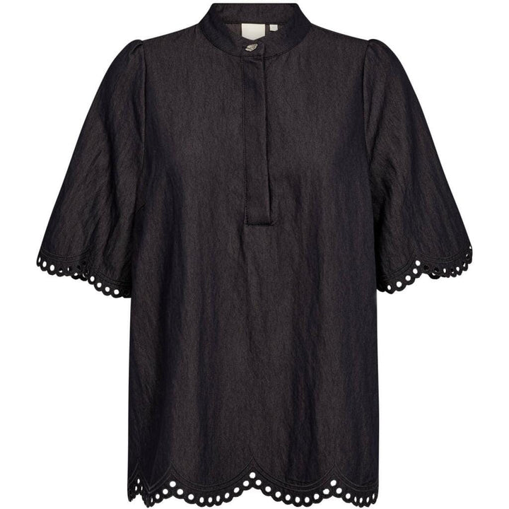 Gossia - Mikago Blouse G2821 - Dark Blue Skjorter 