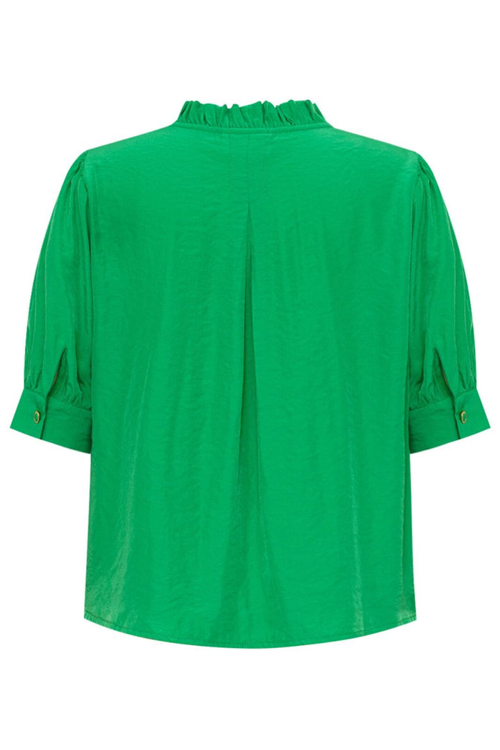 Gossia - Milgo Ellie Blouse G3152 - Grass Green Bluser 