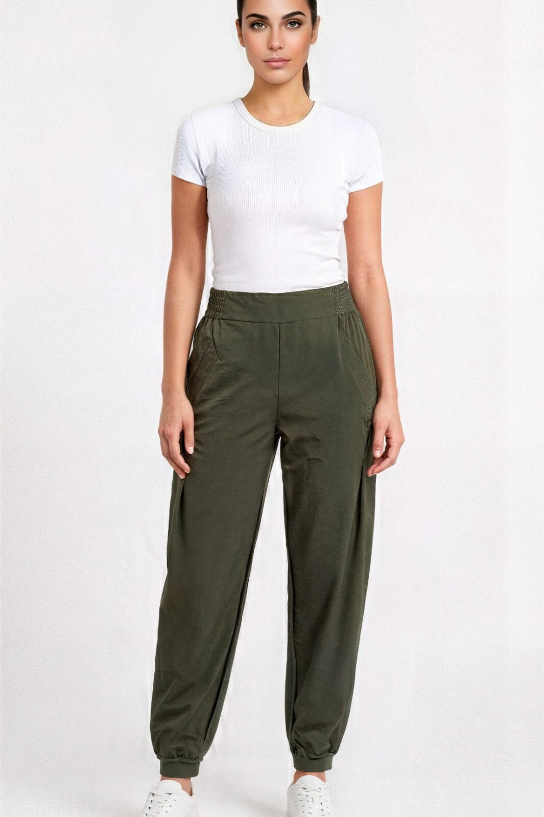 Gossia - MollieGO Pants - Dark Army Bukser 