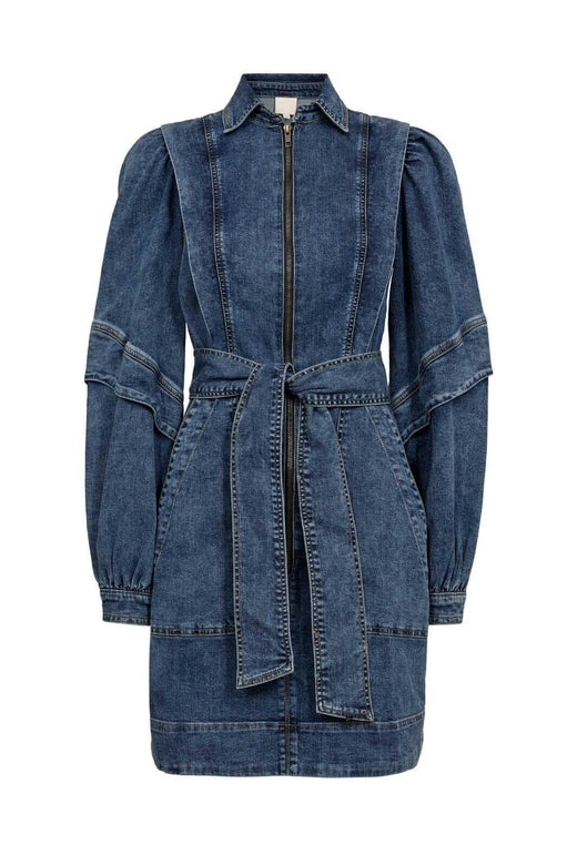 Gossia - Myliago Dress G2627 - Mid Blue Denim Kjoler 