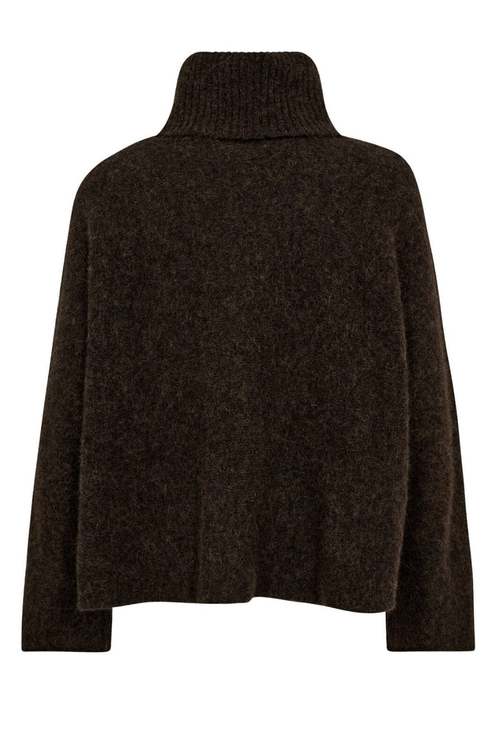Gossia - Noomigo Sweater G2113 - Brown Melange Sweatshirts 