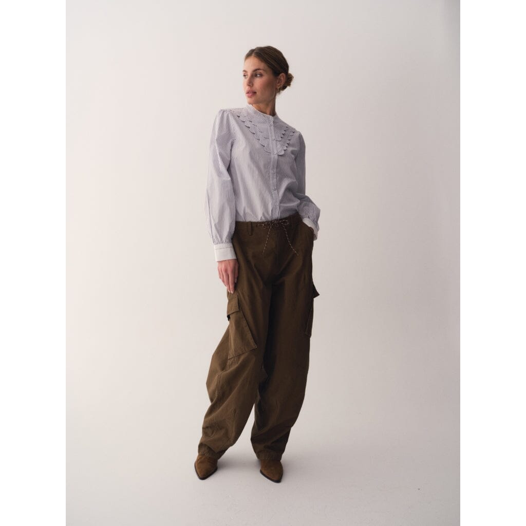 Gossia - Palomago Shirt G2626 - Blue Stripes Skjorter 