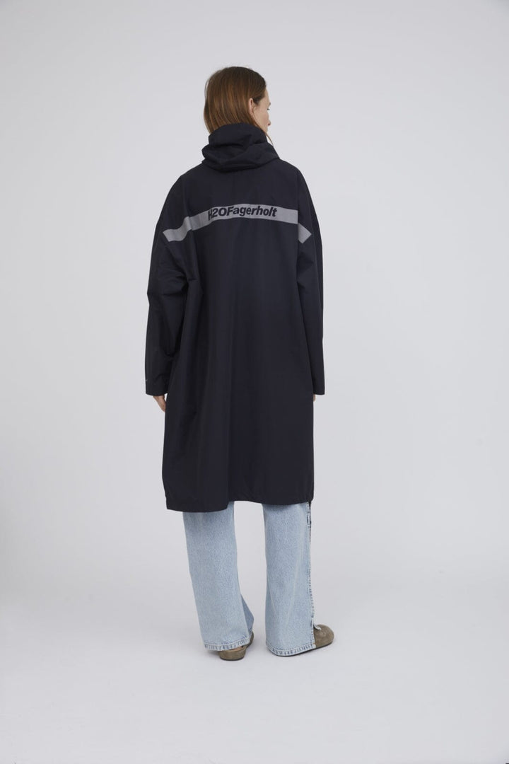 H2O Fagerholt - Squirrel Rain Coat - 3500 Black Regntøj 