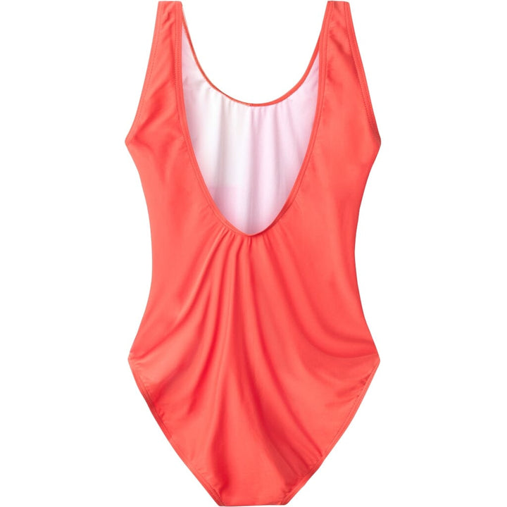 H2O - Møn Colorblock Swim Suit - 7710 Pumpkin/Light Peach Badedragter 