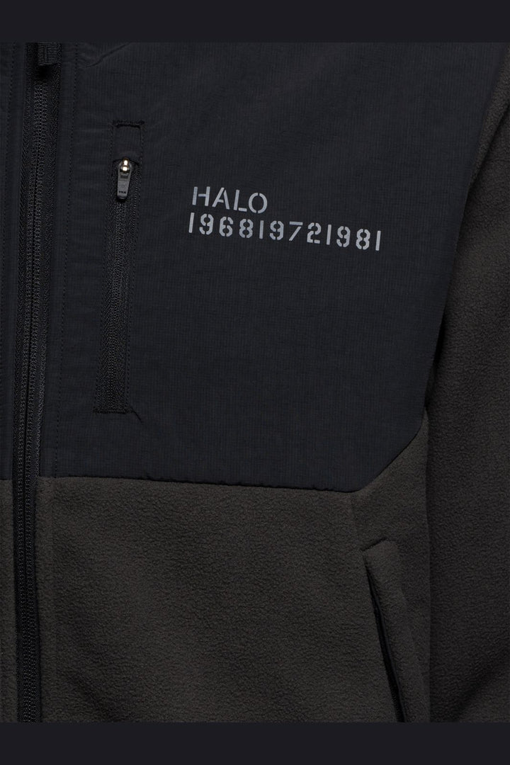 Halo - Blocked Zip Fleece 610209 - 6213 - Raven