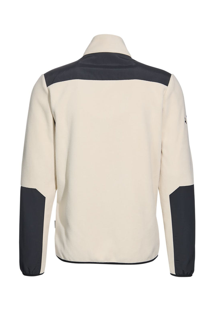 Halo - Blocked Zip Fleece 610209 - 8754 - Oyster Gray