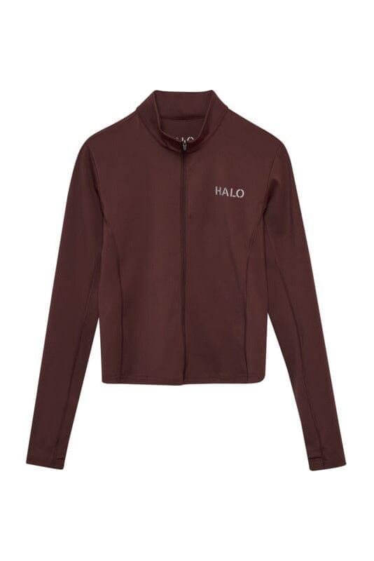 Halo - Women Full Zip 2.0 233016 - 8415 - Bitter Chocolate Bluser 