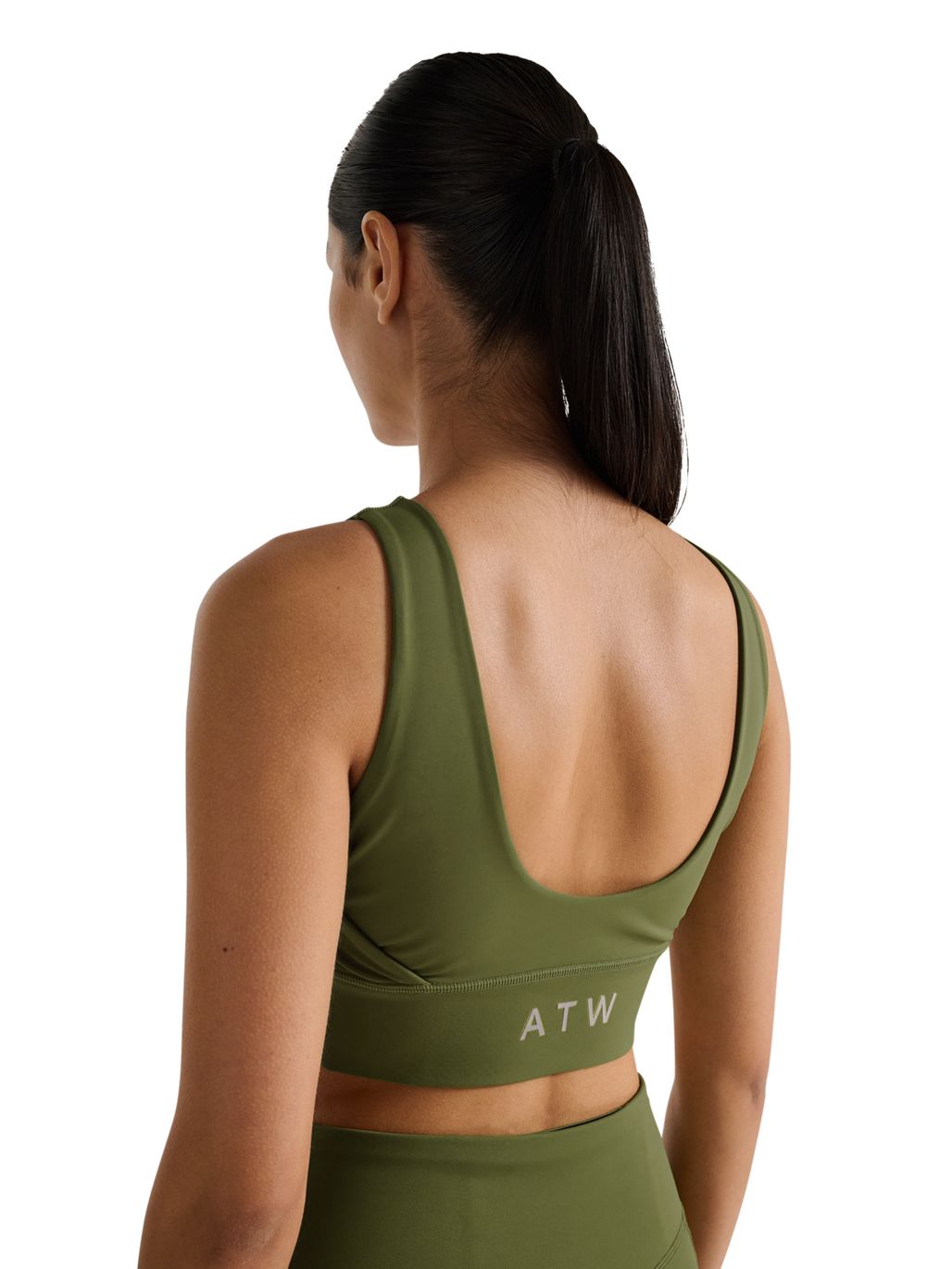 Halo - Women Training Bra 610505 - 6096 - Olive Drab BH 
