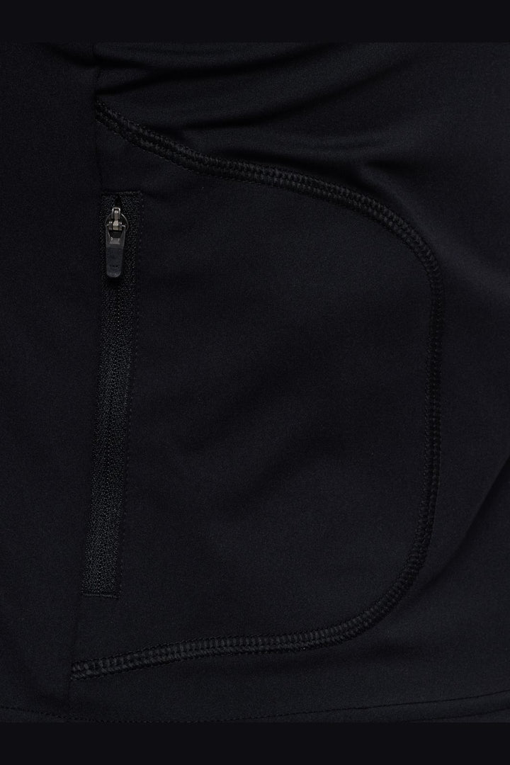 Halo - Womens Training Zip Shirt 229071 - 2001 - Black