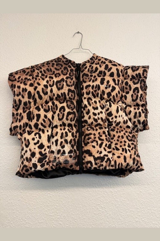 Haute L'Amitié - Animal Puffer Vest HL10734 - Animal Print
