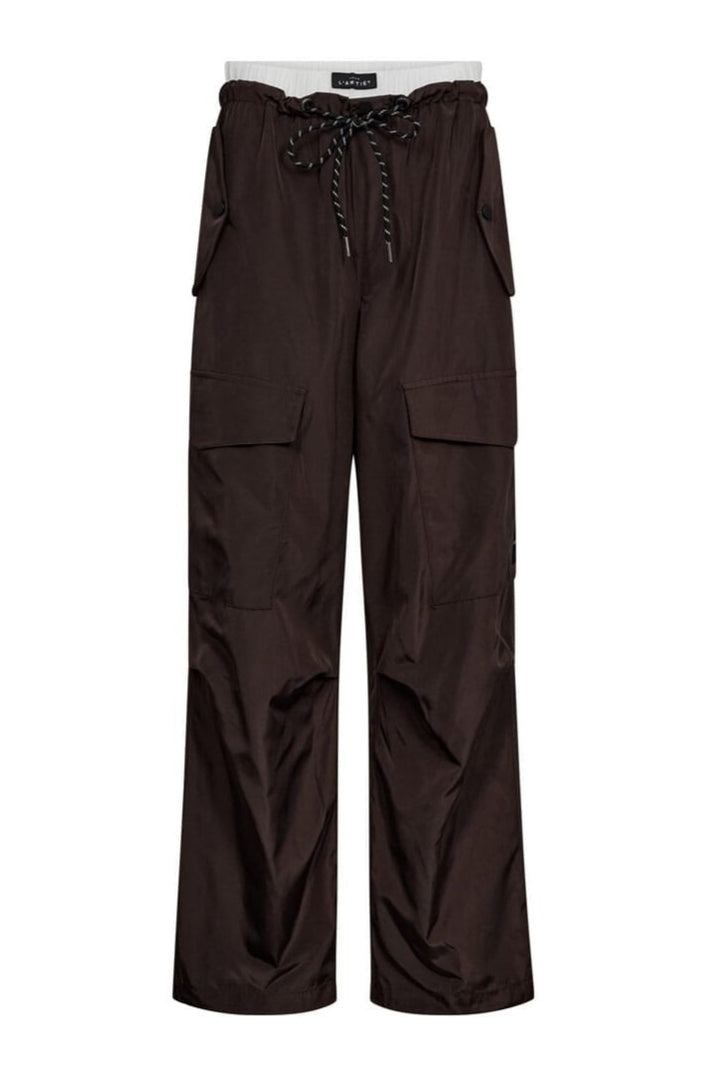 Haute L'Amitié - Cargo Pull On Trouser HL10265 - Mocca