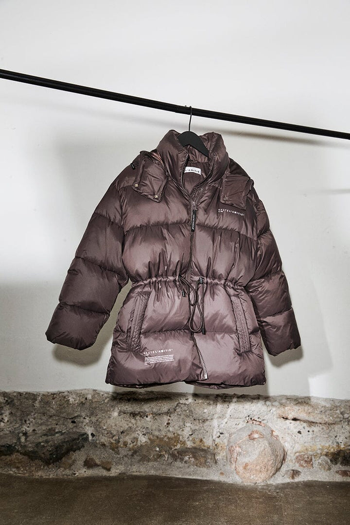 Haute L'Amitié - Climb Puffer Jacket HL10186 - Mocca Jakker 
