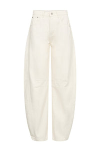 Haute L'Amitié - Drew Barrel Panel Tall Jeans HL10573 - White main image 1