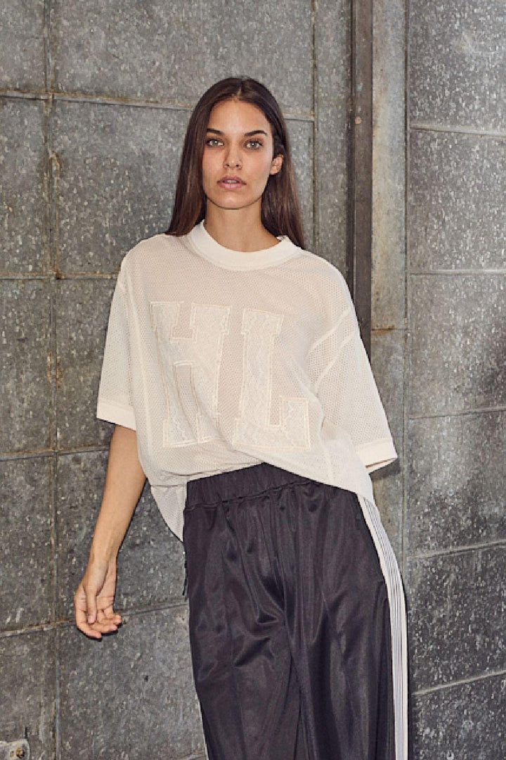 Forudbestilling - Haute L'Amitié - Drift Hl Lace Tee HL10272 - Pearl T-shirts 