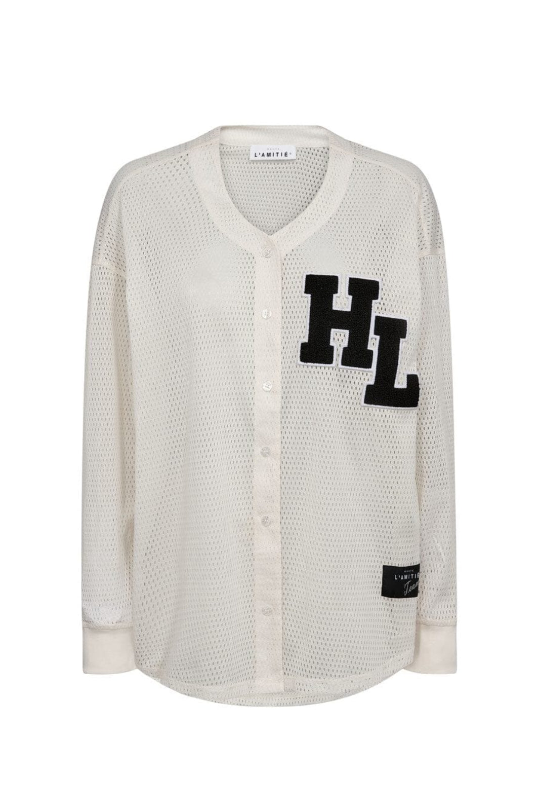 Haute L'Amitié - Drift Ls Court Blouse HL10434 - Pearl