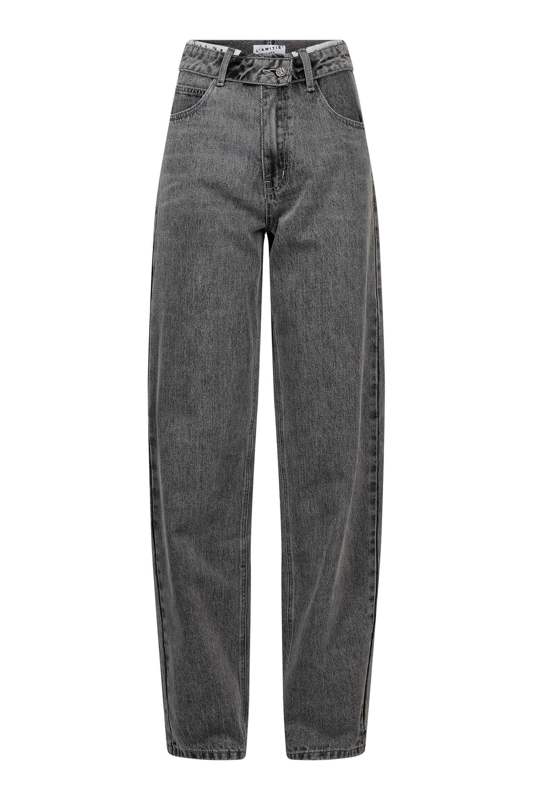 Haute L'Amitié - Flip Barrel Jeans HL10842 - Grey Jeans 