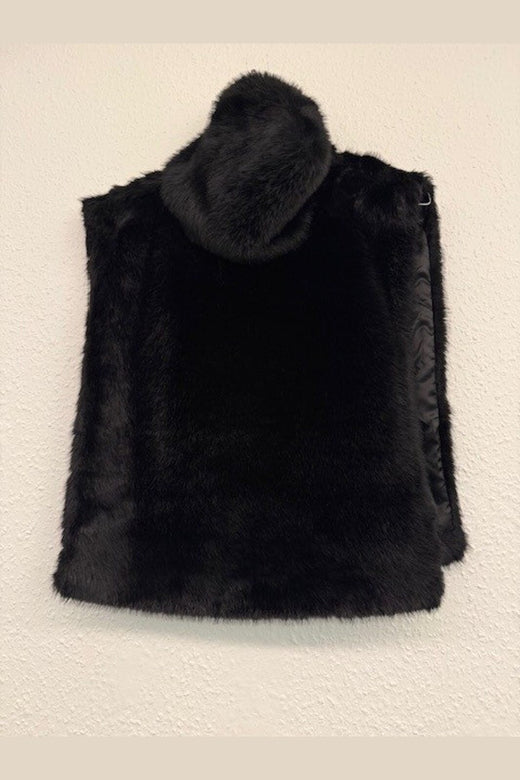 Haute L'Amitié - Fur Neck Warmer HL10681 - Black