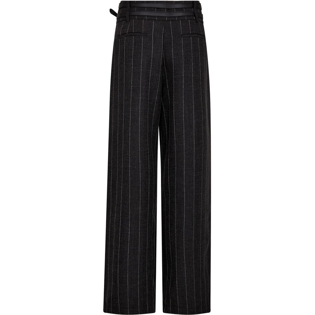 Haute L'Amitié - Ivanna Belt Pant HL10831 - Dark Grey Bukser 