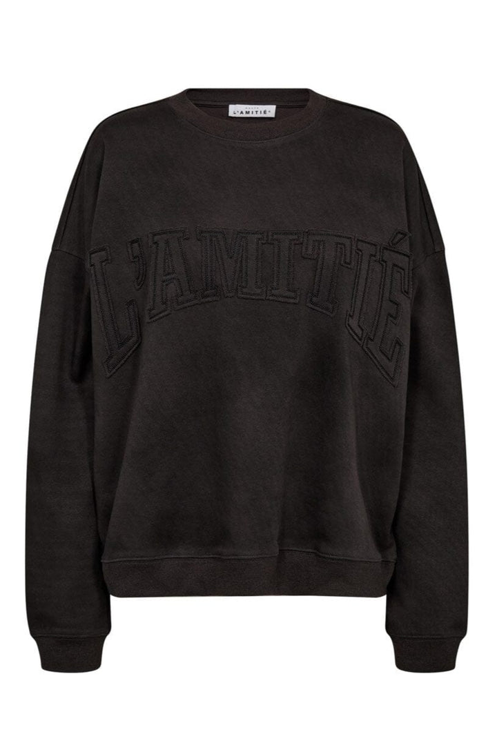Haute L'Amitié - L'Amitié Application Sweat HL10283 - Dark Grey