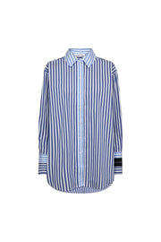 HAUTE L'AMITIE Lark Mixblue Stripe Shirt