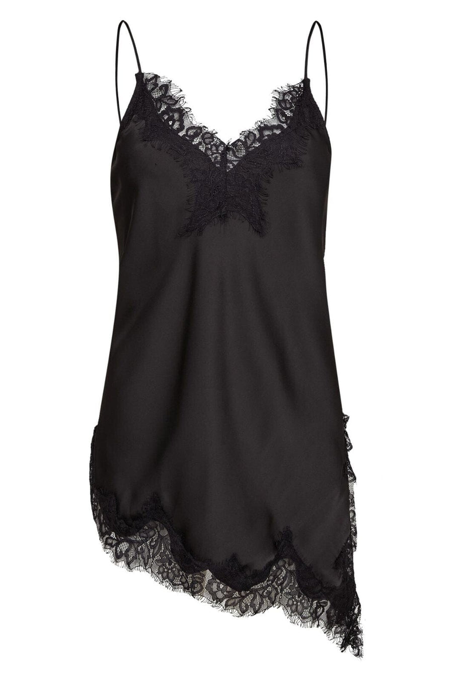 Haute L'Amitié - New Lace Tie Top HL10538 - Black