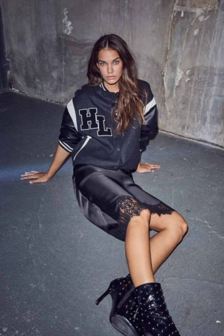 Haute L'Amitié - Naomi Lingerie Pencil Skirt HL10561 - Black Nederdele 