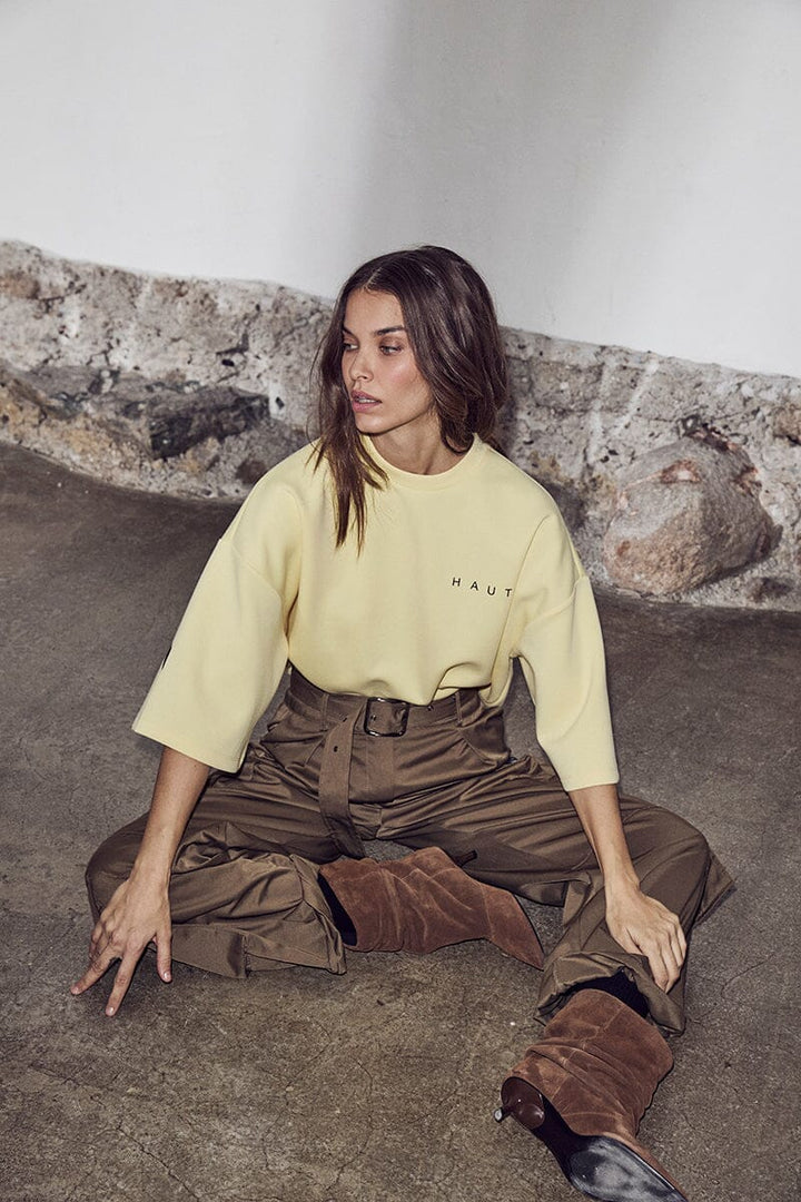 Haute L'Amitié - Rabi Cargo Pocket Pant HL10705 - Walnut Bukser 